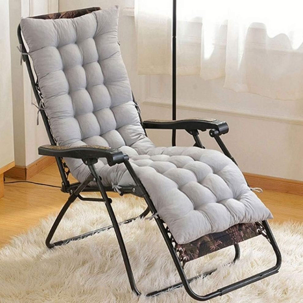 Sun Lounger Cushion Chair Pad Seat Cover Cushion, Classic Garden Patio Recliner Thick Chair Pad Chaise Lounge Cushion for Travel Holiday Garden I