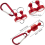 5pcs Magnetic Net Release Holder Net Release Clip Keychain Fly Fishing Hook Magnet Metal Hook 3
