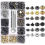 120 Set Leather Snap Buttons Kit Metal Snaps With 4pcs Fastening Tools 1