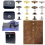 120 Set Leather Snap Buttons Kit Metal Snaps With 4pcs Fastening Tools 6