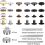 120 Set Leather Snap Buttons Kit Metal Snaps With 4pcs Fastening Tools 4