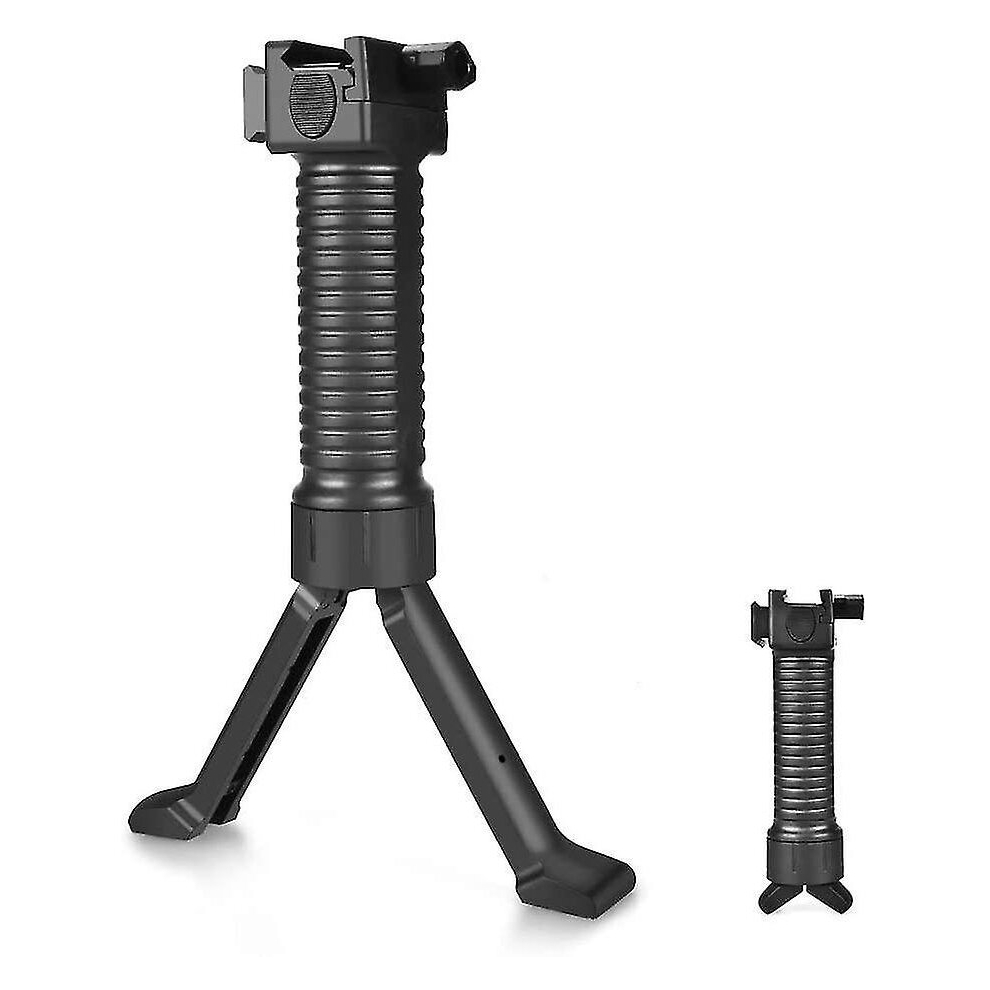 Pod Grips Extender 20 Mm Rail Vertical Rifle Foregrip 2 In1 Keymod Bipod Freely Shrinkable Rails Airsoft Grips For Outdoor Shooting Air Picatinny