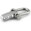 Stainless Steel Straight Shackle with Adjustable Swivel Lock, Set of 3, DIY Sleeve, Stainless, Ideal with 550, Color: Silver 4