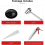 Stainless Steel Caulking Tip Caulking Gun - Brick and Tile Tool - DIY Tool 4