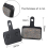 Pairs Bicycle Brake Pads for TRP Tektro Shimano Deore Br-M446 (Semi-Metallic Pads) 3