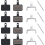 Pairs Bicycle Brake Pads for TRP Tektro Shimano Deore Br-M446 (Semi-Metallic Pads) 4