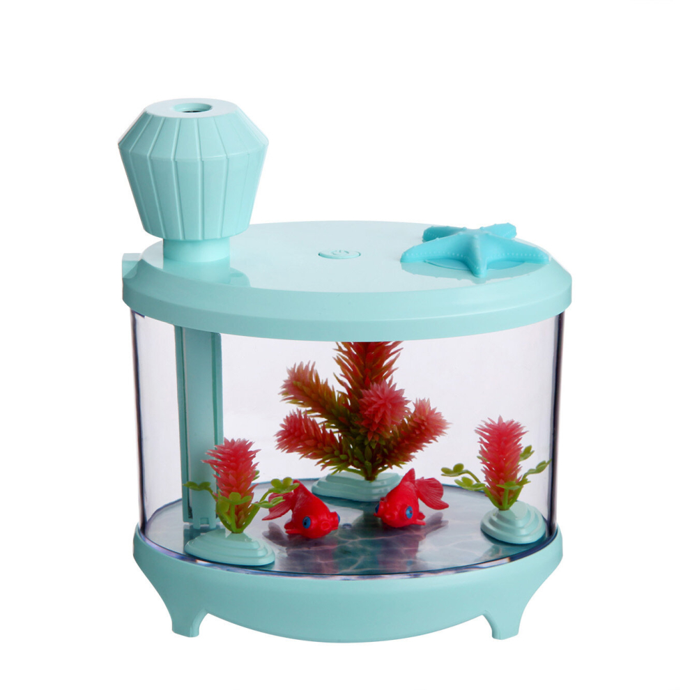 460Ml Fish Tank Usb Humidifiers Led Light