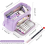 Large Capacity Pencil Case Pencil Case Handheld Pen Bag Cosmetic Portable Gift For Office School Teens Girls Boys Men Women Adults (purple) 3