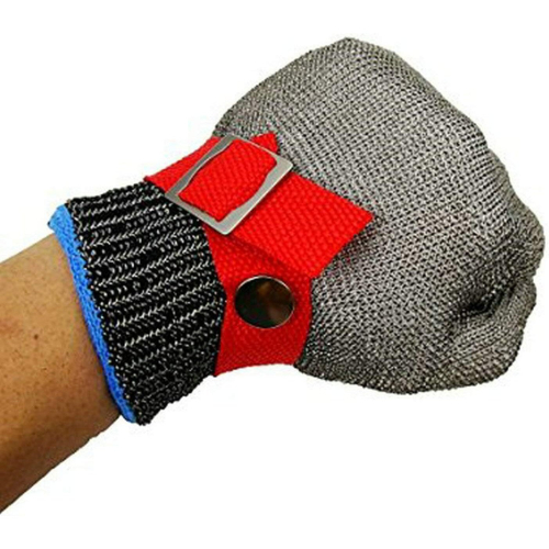 Cut Resistant Glove, Butcher Glove, Stainless Steel Mesh, Level 5
