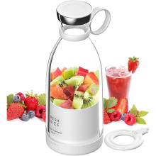 Portable Blender Smoothie Maker, 350ml (White)