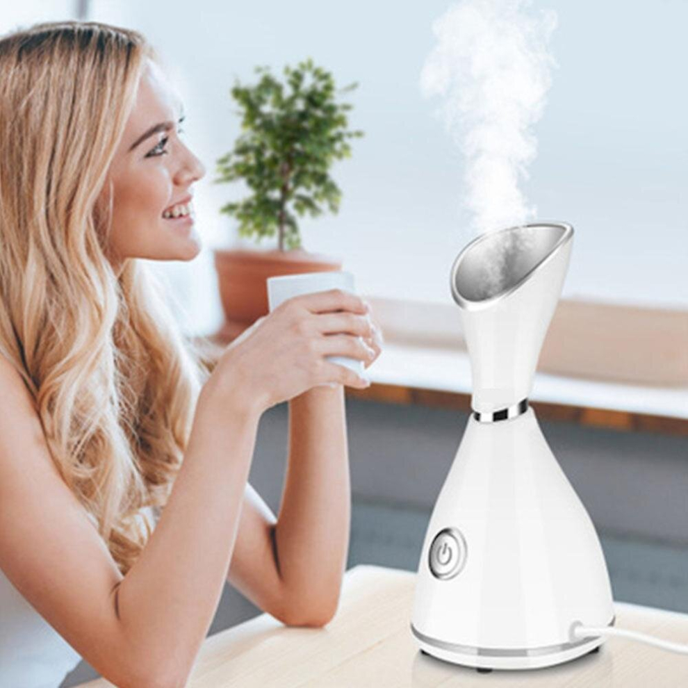 Facial Steamer Nano Ionic Face Steamer For Home Facial Warm Mist Humidifier Steamer For Face Sauna Spa Sinuses-