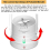 Portable Blender Smoothie Maker, 350ml (White) 4