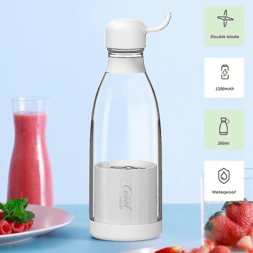 Blender Bottle, Portable Smoothie Maker 300ml 2