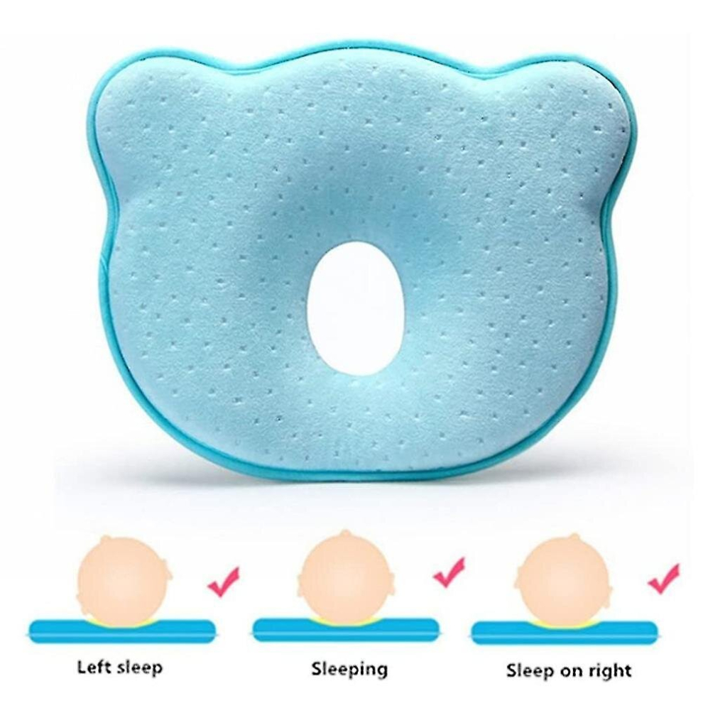 Oreiller orthopédique pour bébé contre la tête plate et la déformation de la tête