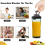 Portable Blender, Smoothie Blender, Black 6