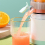 Automatic Electric Mini Juicer, White 6