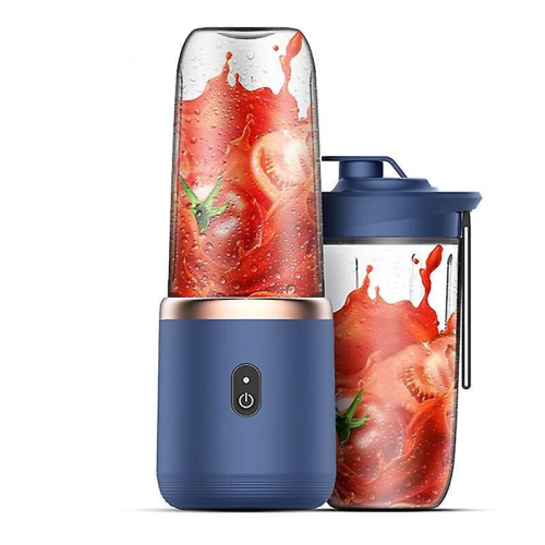 Portable blender for shakes and smoothies, blue