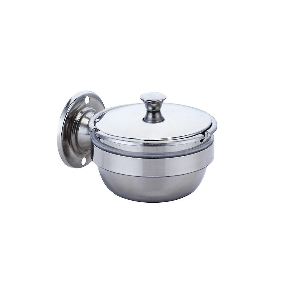 Betterlifefg-outdoor Wall Mounted Ashtray Stainless Steel Safety Ashtray For Catering Home Windproof Ashtray And Stand Ashtray