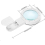 Magnifying Glass with Illuminated Reading Magnifier, White 3