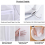 Garment Covers, 6 Pieces Suit/Closet Cover Foldable Protection ? Garment Bag, Clear Dustproof Waterproof Covers with Zipper for Shirt/Suit/Coats 4