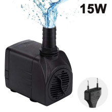 Submersible Pump, Ultra Quiet Water Pump With Fountain Pump With 5ft Power Cord, 3 Nozzles For Fish Tank, Aquarium, Statuary, Hydroponics