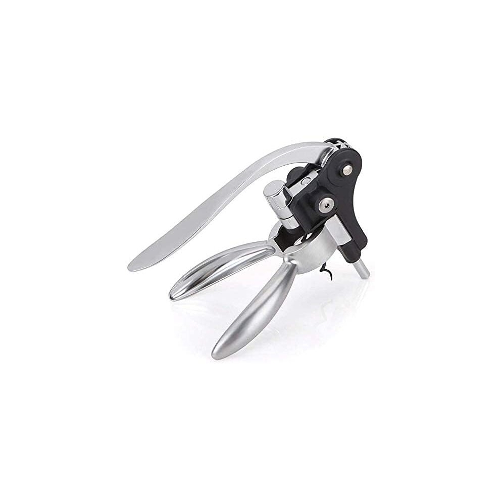 Corkscrew Wine Bottle Opener Set - Silver