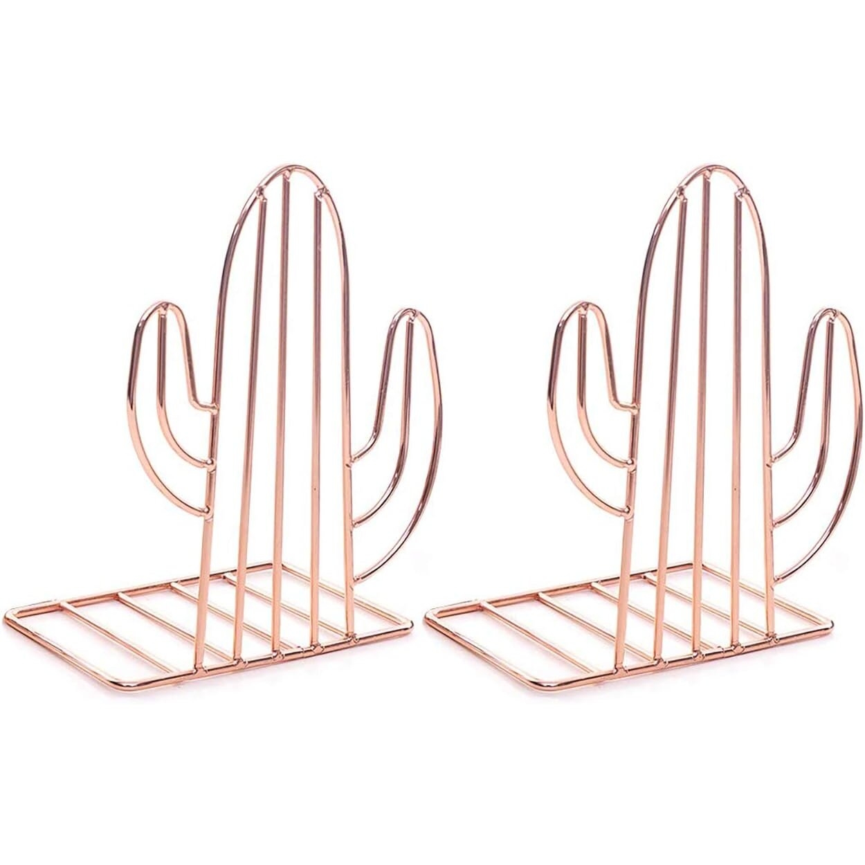 Gaosheng Metal Bookends Modern Decorative Bookends Vertical File ...