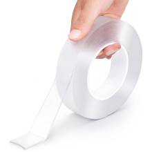 EZlifego Double Sided Tape Heavy Duty , Multipurpose Removable Mounting Tape Adhesive Grip,Reusable Strong Sticky Wall Tape Strips Transparent Ta