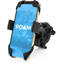 Roam Handlebar Bike Phone Mount - Universal, Adjustable Bicycle Phone Holder for Motorcycle, Classic, Electric and Mountain Bike - Compatible wit