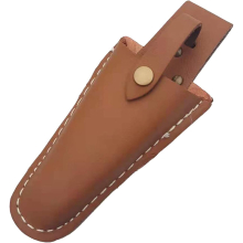 Gardening shears and knife cases, leather cases