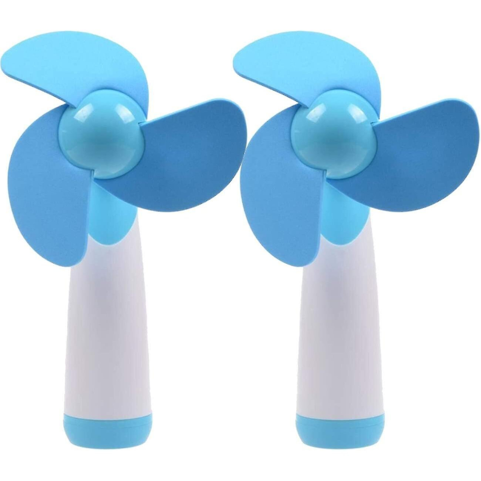 Batteries for Mini Handheld Fan 2pcs Blue (2)