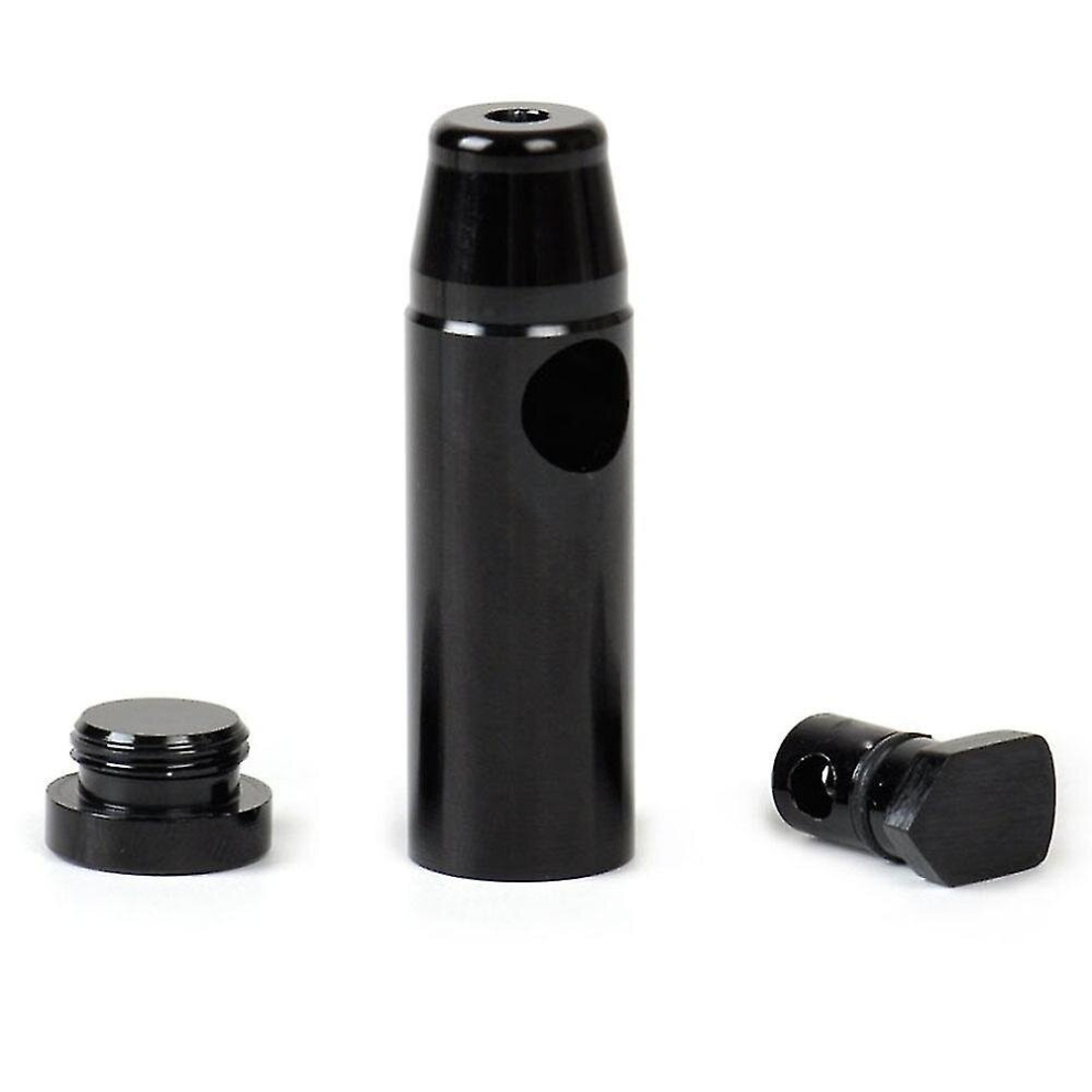 Dispenser Aluminum Snuff Snorter Snuff Bottle Bullet-shaped Bullet Shape Metal Rocket