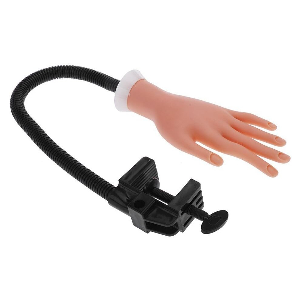 Training Hand, for Nail Art Manicure False Nails and Presentation, Silicone