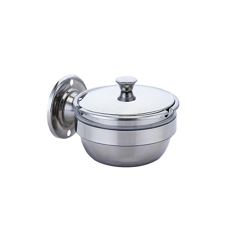 Betterlifefg-outdoor Wall Mounted Ashtray Stainless Steel Safety Ashtray For Catering Home Windproof Ashtray And Stand Ashtray