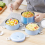 Insulated Stainless Steel Stackable Bento Boxes, Lunch Storage Containers for Kids School and Adults Office (Blue, 3 Tier) 6