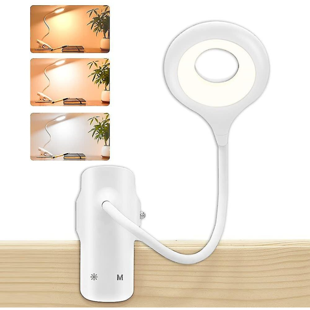 Bedside Clip-on Reading Lamp, Eye Protection Reading Lamp