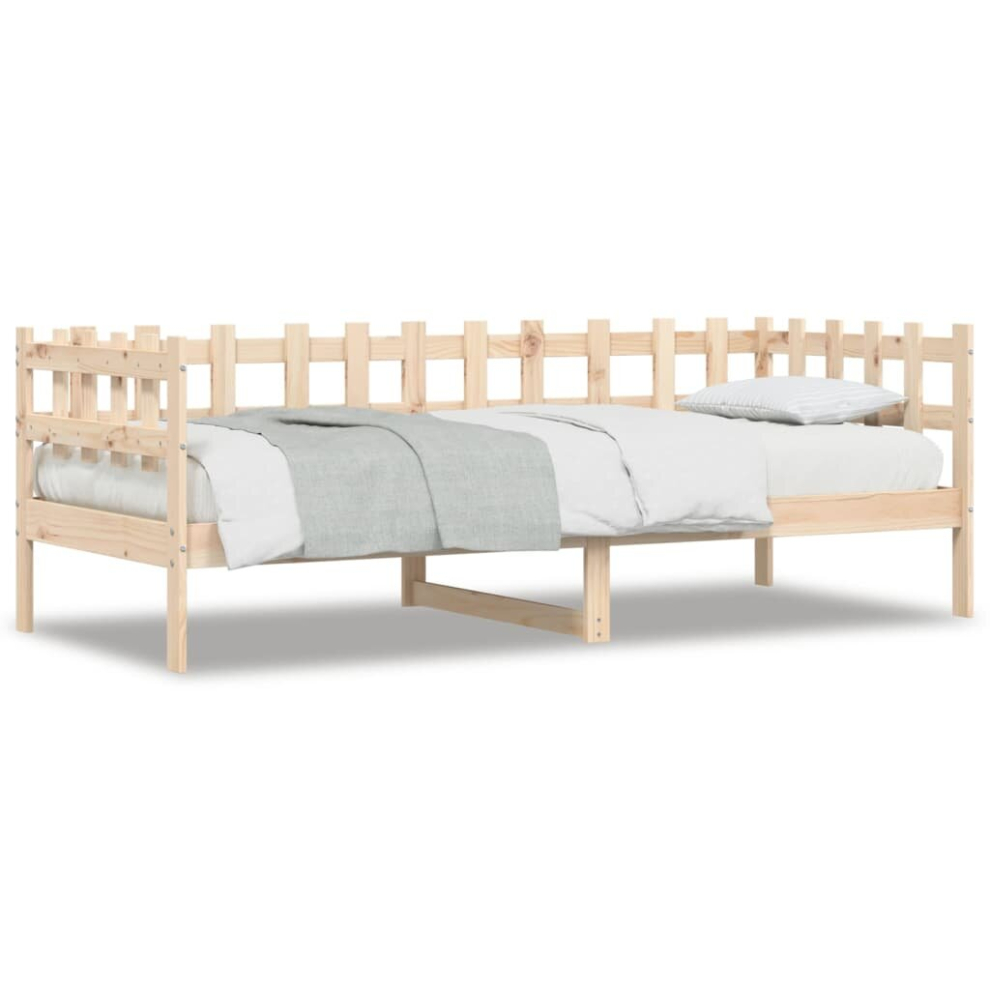 (80 x 200 cm) vidaXL Day Bed Sofa Bed Guest Bed Frame Daybed Couch 80x200 cm Solid Wood Pine