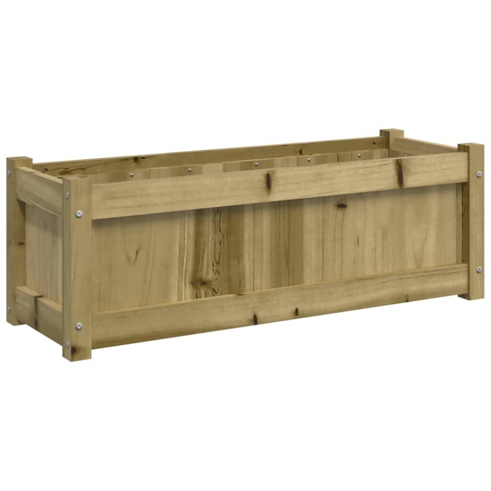 Vidaxl Garden Planter Flower Pot Planter Box Plant Pot Impregnated Wood Pine
