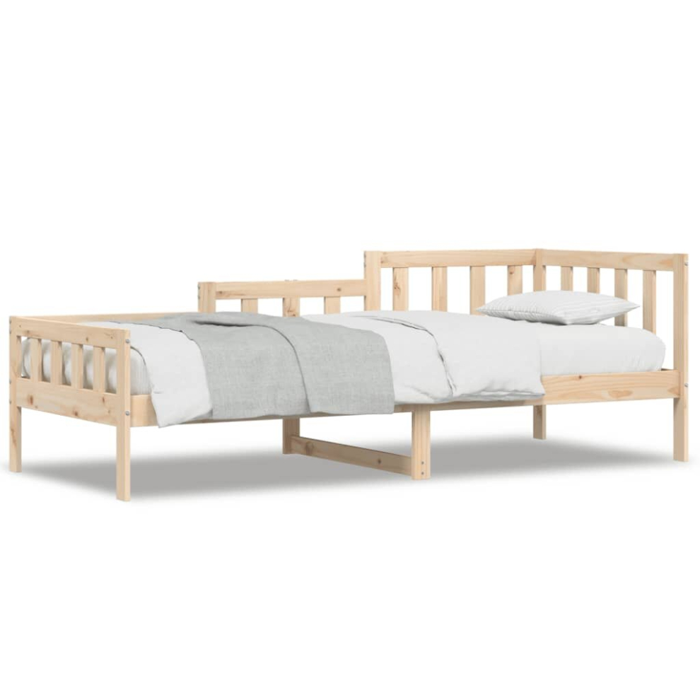 (90 x 190 cm) vidaXL Day Bed Sofa Bed Guest Bed Frame Daybed Couch 90x190 cm Solid Wood Pine