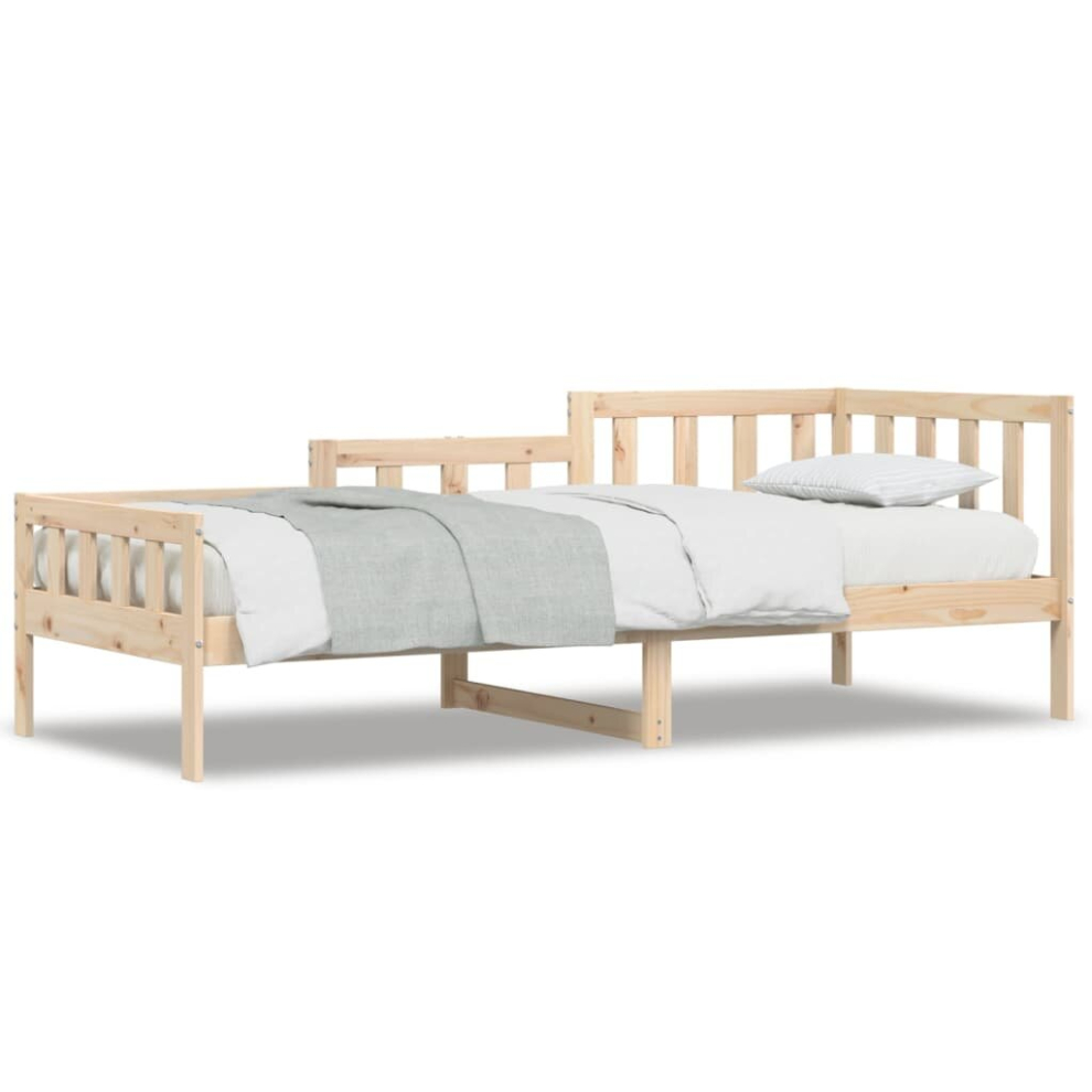 (80 x 200 cm) vidaXL Day Bed Bedroom Sofa Bed Guest Bed Frame Daybed Couch Solid Wood Pine