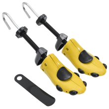 (yellow, 41-46/43 x 10 x 7 cm) vidaXL Shoe Stretchers with Shoe Horn Boot Stretcher Shoe Expander Plastic
