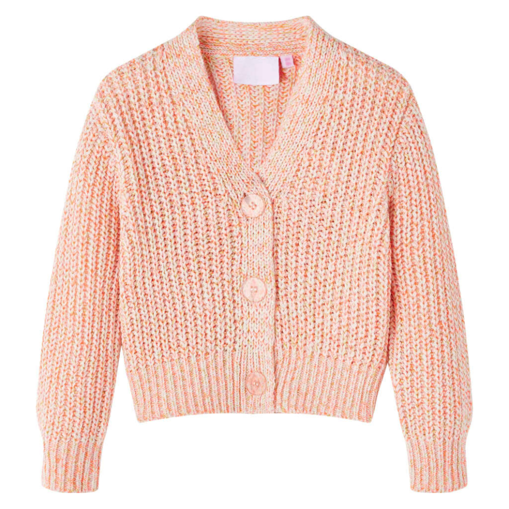 (104) Kids' Cardigan Long Sleeve Coats Toddler Kids Knit Sweater Knitted Mixed Pink-image-OPC-PD2PQDC-NEW