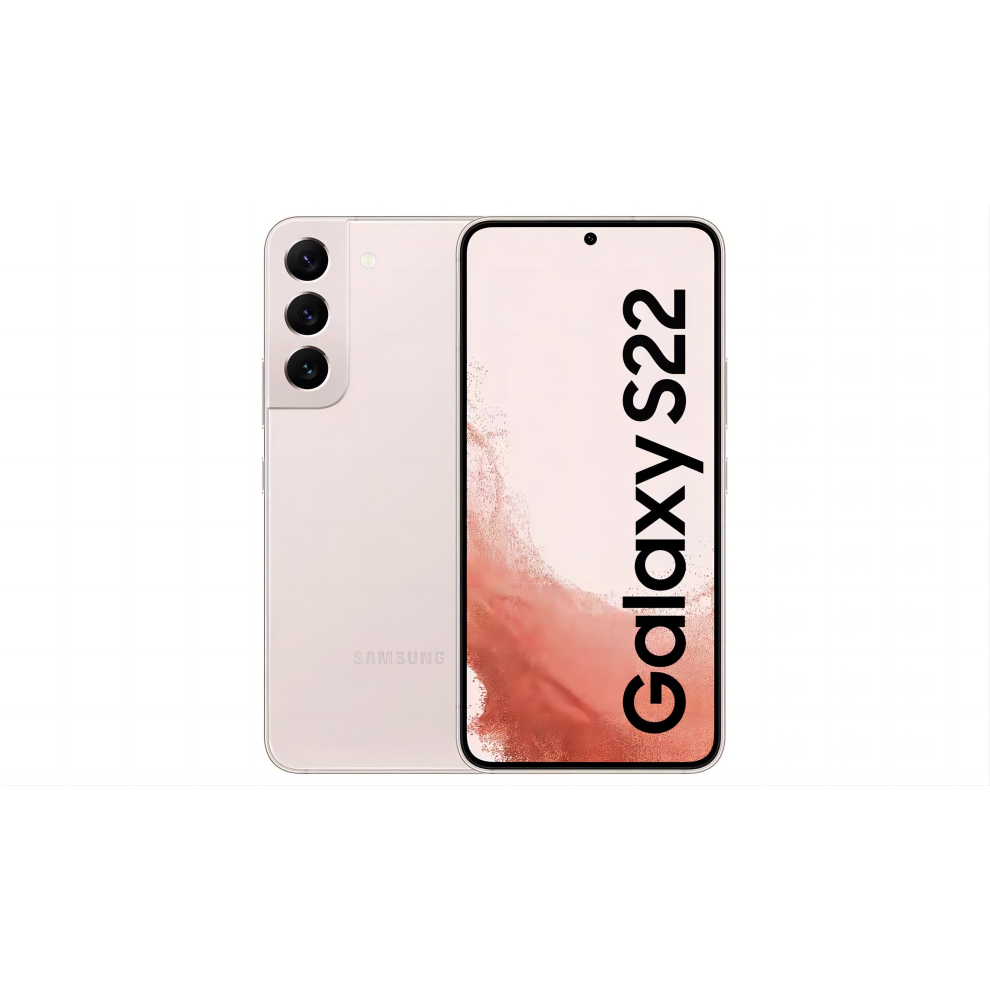(256GB) Samsung Galaxy S22 6.1- inch Android Smartphone 5G SIM Free 8GB RAM 128GB Rose DS ITA
