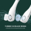Leafless Mini USB Neckband Fan (White) 3