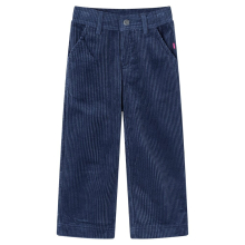 (104) Kids' Pants Toddler Trousers Clothes Children's Pants Clothes Corduroy Navy