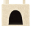 VidaXL (cream) vidaXL Cat Tree with Sisal Scratching Posts Cat Scratching Tower Cat Climber 5