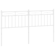 (150 cm) vidaXL Metal Headboard Bedroom Home Decor Bed Header Guest Room Bed Headboard
