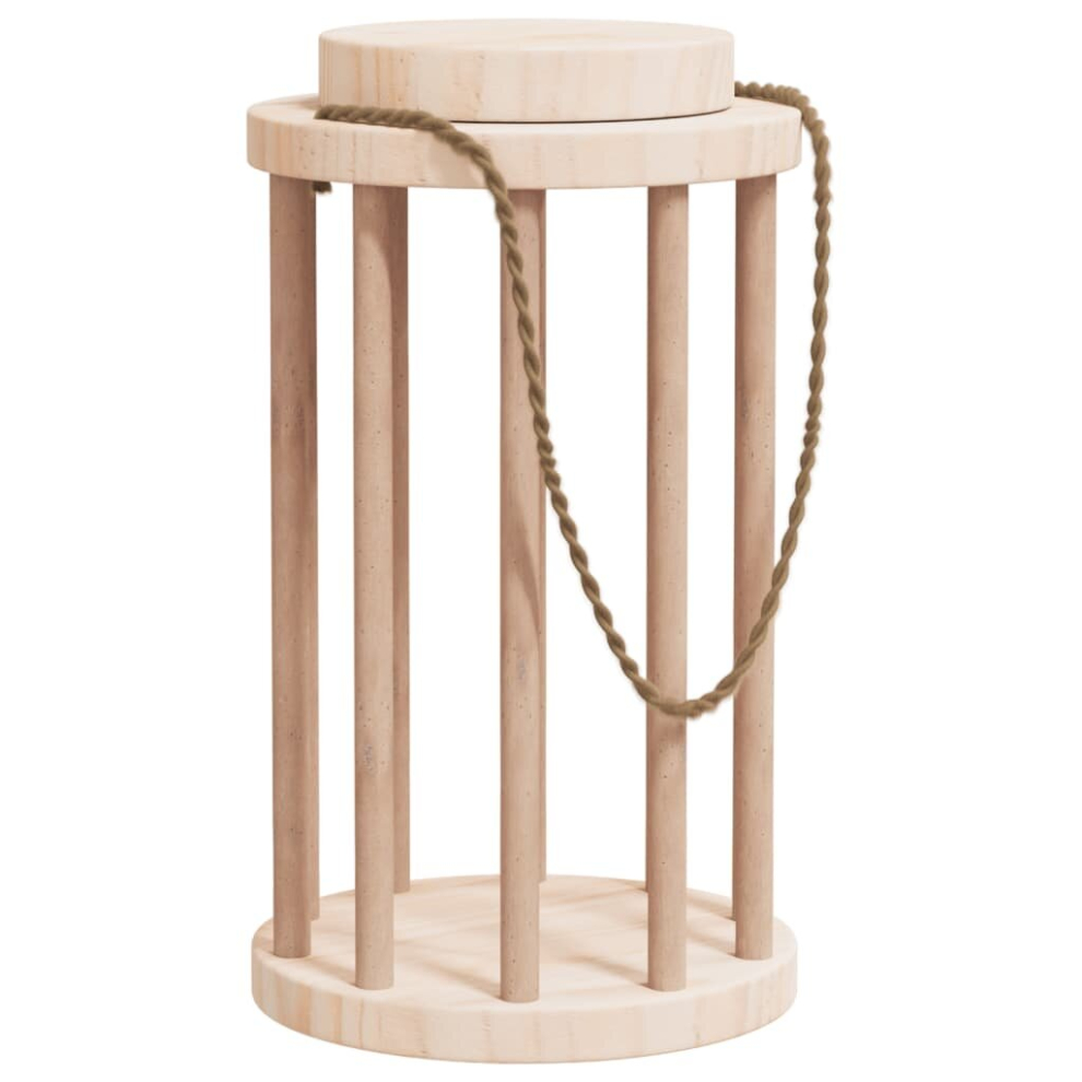 Vidaxl (15 X 25.5 Cm) Rabbit Hay Feeder Standing Animal Food Feeding Rack Solid Wood Fir