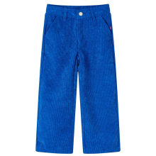(104) Kids' Pants Toddler Trousers Children's Pants Clothes Corduroy Cobalt Blue