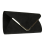 (Black) Womens Envelope Clutch Bag 1